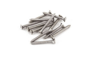 Genuine Fender Guitar/Bass Bridge and Strap Button Mounting Screws - Chrome