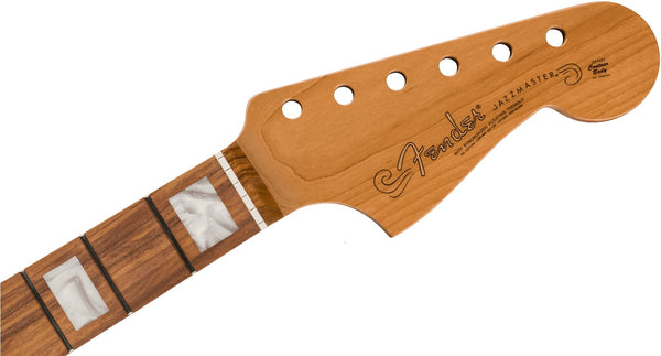 Fender Roasted Jazzmaster Neck, Block Inlays, 22 Frets, 9.5" Radius Modern C
