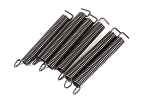 Genuine Fender Black Tremolo Bridge Tension Springs Set - Package of 6