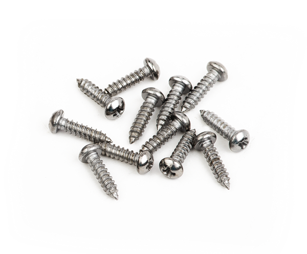 Genuine Fender Guitar Phillips Head Nickel Tuner/Machine Head Screws - Pkg of 12
