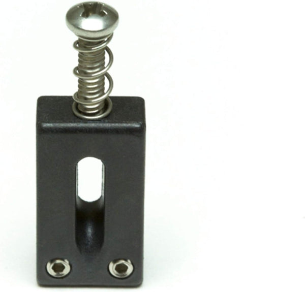 Graph Tech String Saver Saddles (6) for Strat/Tele Guitar, BLACK PS-8000-F0