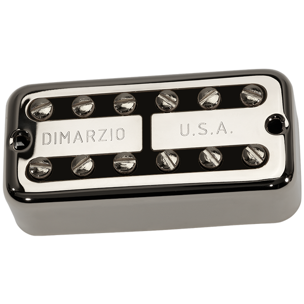 DiMarzio New'Tron Filter'Tron F-SPACED BRIDGE Pickup - Nickel w/Black Insert
