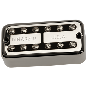 DiMarzio PAF'Tron Filter'Tron NECK Pickup - Nickel Cover with Black Insert