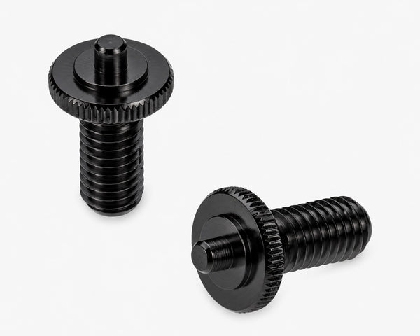 Schaller Germany M8 Height Adjustment Screws for STM Roller Bridge, BLACK