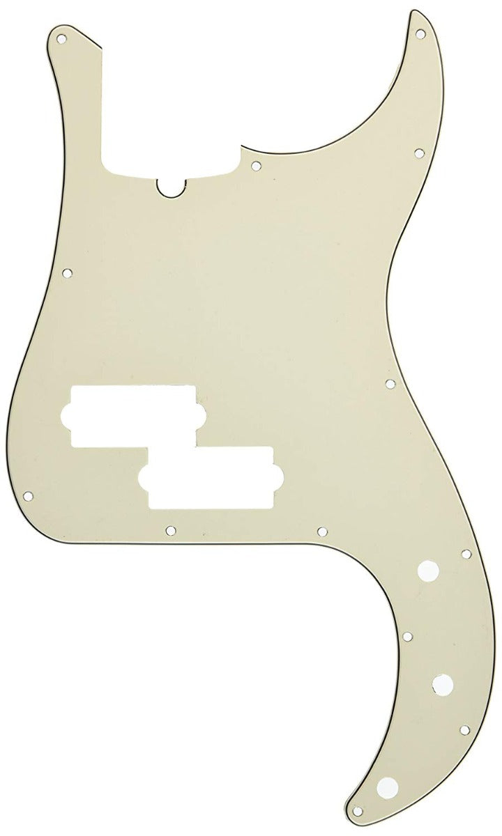 Genuine Fender Modern Precision P-Bass Pickguard, 13-Hole - Parchment