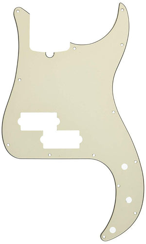 Genuine Fender Modern Precision P-Bass Pickguard, 13-Hole - Parchment
