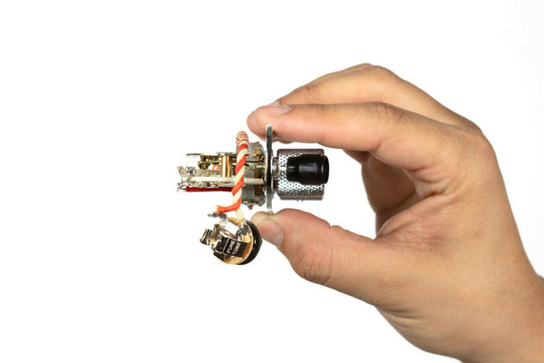 920D T4W-REV-C 4-Way Control Plate for T-Style Guitar, Reverse w/ Volume Forward