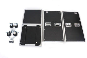 OSP 20-Space Studio Amp/Effects Rack Case with Casters/Wheels - KD20U