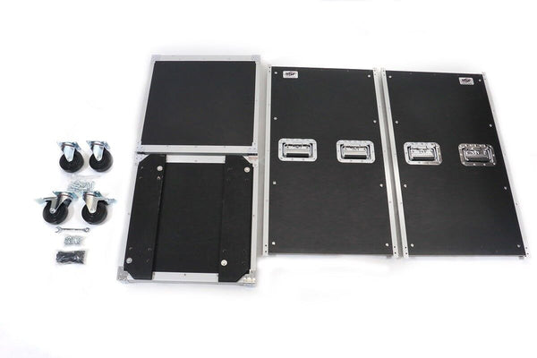 OSP 20-Space Studio Amp/Effects Rack Case with Casters/Wheels - KD20U