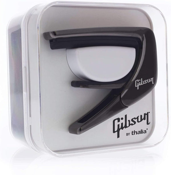 Thalia X Gibson Guitars Hummingbird Sunburst Capo, Black Chrome