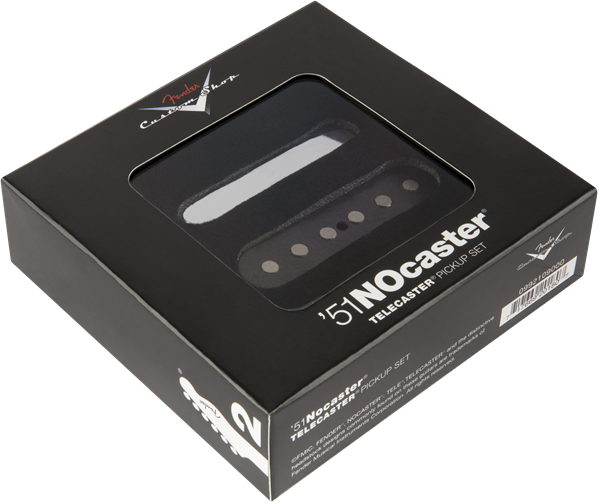 Genuine Fender Custom Shop '51 Nocaster Telecaster Tele Pickups Set - 0992109000