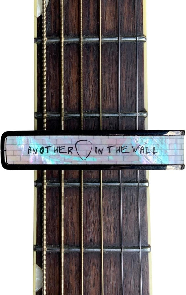 Thalia Deluxe Series Guitar Capo - The Wall of Pearl, Black Chrome