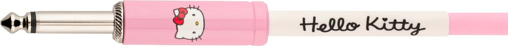 Fender X Hello Kitty Official 10' ft Instrument/Guitar Cable, Pink