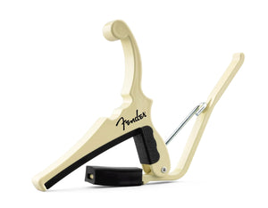 Kyser X Fender Capo, Olympic White, for 6-String Electric Guitar, KGEFOWA