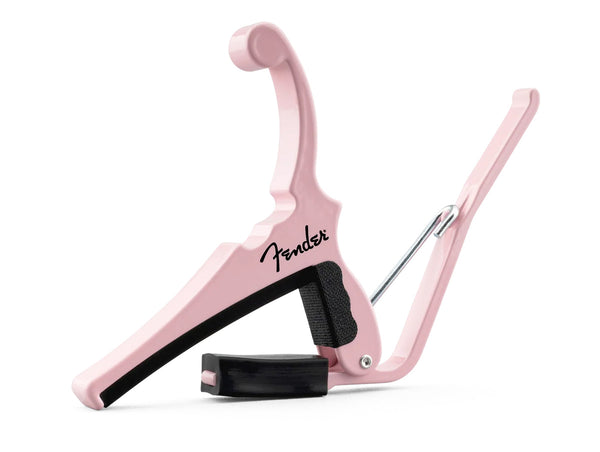Kyser X Fender Capo, Shell Pink, for 6-String Electric Guitar, KGEFSPA