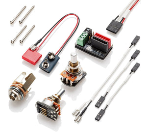 EMG Les Claypool Signature Pachyderm Gold PA Bass Pickup Set - BRUSHED GOLD