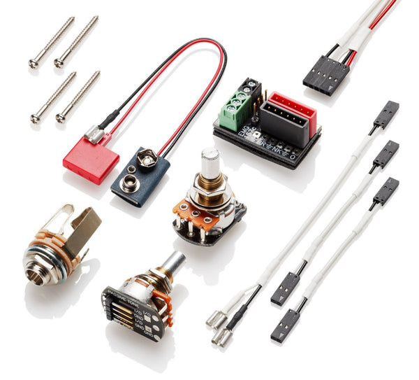 EMG Les Claypool Signature Pachyderm Gold PA Bass Pickup Set - BRUSHED GOLD