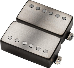 EMG JH James Hetfield Humbucker Guitar Pickup Set - BRUSHED BLACK CHROME