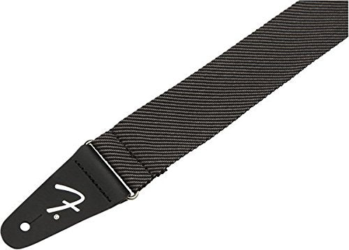 Genuine Fender 2" Modern Tweed Guitar Strap - Grey & Black - 099-1447-406