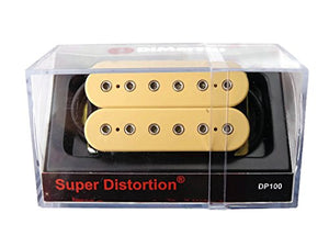 DiMarzio DP100 Super Distortion Humbucker Guitar Pickup - CREAM