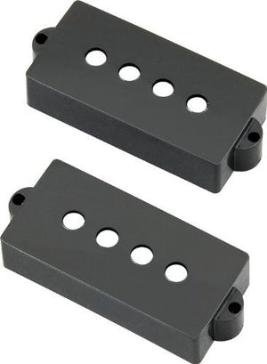 Genuine Fender Original '57'/'62 P Precision Bass Pickup Covers Set - BLACK