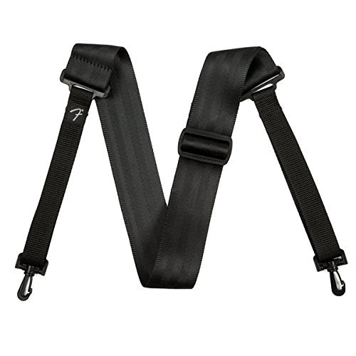 Genuine Fender Adjustable Nylon Banjo Strap - BLACK - Made in Canada