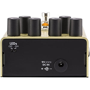 Genuine Fender Pugilist Distortion Electric Guitar Stomp Box Effects Pedal