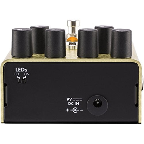 Genuine Fender Pugilist Distortion Electric Guitar Stomp Box Effects Pedal