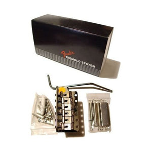 Genuine Fender LEFT-HANDED American Vintage Strat Stratocaster Tremolo, CHROME