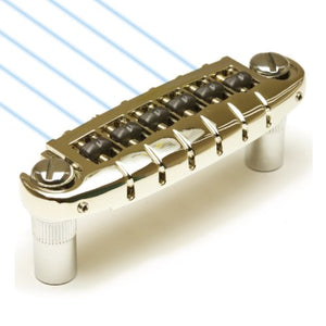 Graph Tech GHOST Loaded ResoMax NW1 NICKEL Wraparound Bridge with MIDI Pickup