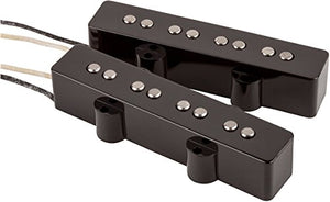 Genuine Fender Original Jazz/J-Bass Black Pickups Set - 099-2123-000
