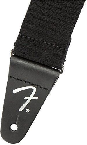 Genuine Fender SuperSoft 2" Wide Guitar Strap - Black - 099-0642-006