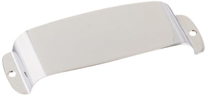 Genuine Fender 4-String Jazz/J-Bass Vintage Neck Pickup Cover Plate - Chrome