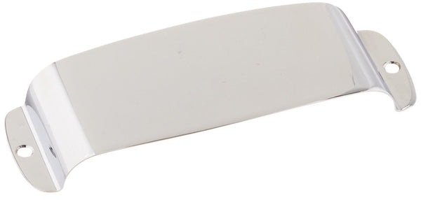 Genuine Fender 4-String Jazz/J-Bass Vintage Neck Pickup Cover Plate - Chrome