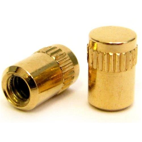 (2) Genuine Gretsch GOLD Guitar/Bass Standard Thread Vintage Switch Tips