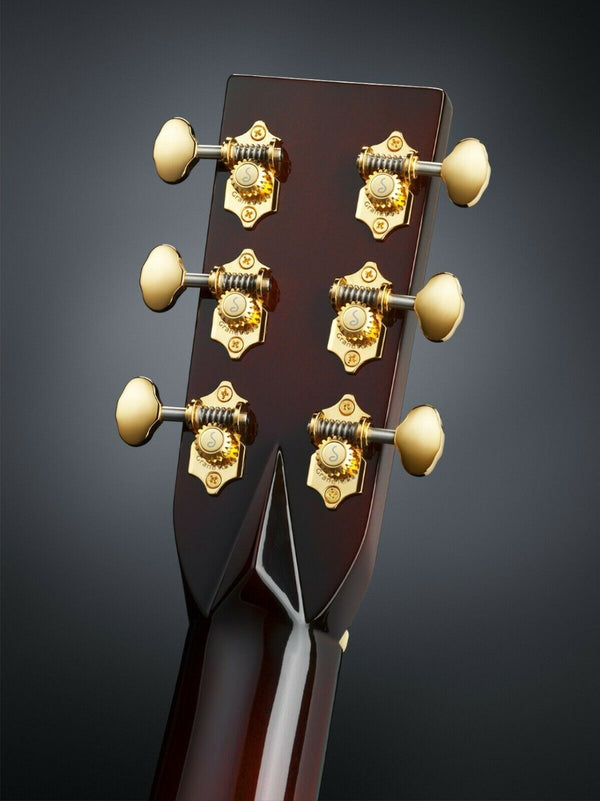 Schaller Germany 3x3 GOLD Grand Tune Tuners Tuning Keys with Butterbean Buttons