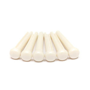 Graph Tech TUSQ White Acoustic Guitar Bridge Pins, PP-1100-01