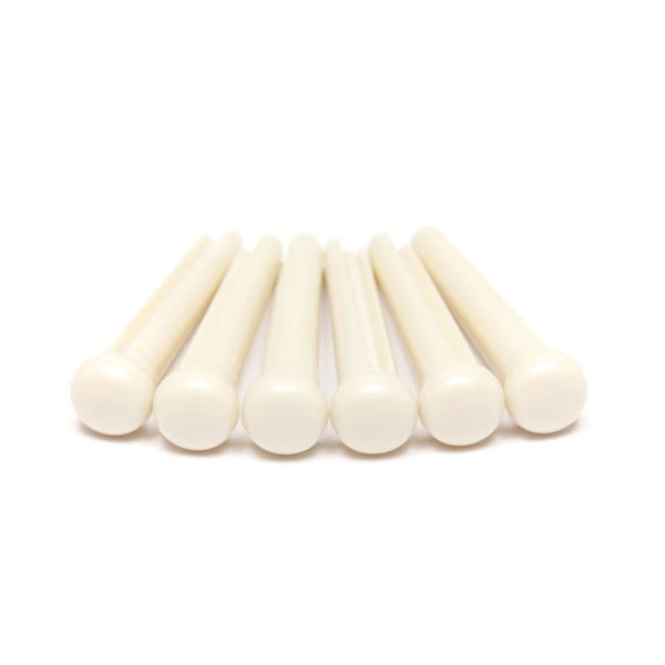 Graph Tech TUSQ White Acoustic Guitar Bridge Pins, PP-1100-01