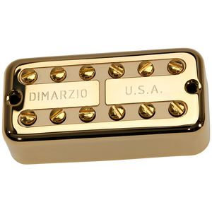 DiMarzio PAF'Tron Filter'Tron NECK Pickup - Gold Cover with Cream Insert