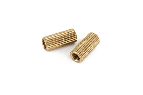 Genuine Fender 2-Point Tremolo Inserts Screws Bridge Pivots  - 2 Pack