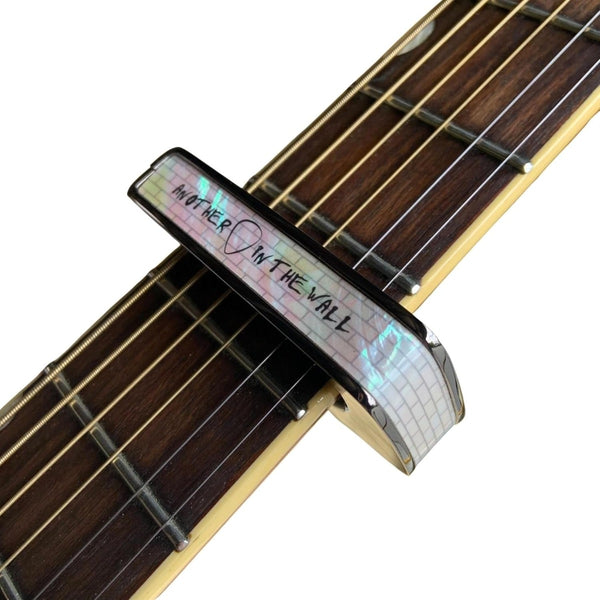 Thalia Deluxe Series Guitar Capo - The Wall of Pearl, Black Chrome
