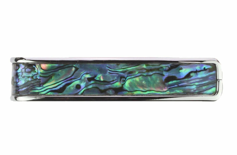 Thalia Shell Collection Guitar Capo - Blue Abalone Inlay, Chrome