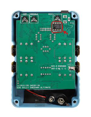 EBS Billy Sheehan Ultimate Drive Bass Effect Pedal