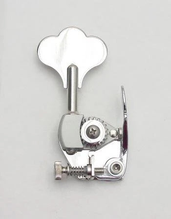 Hipshot HE6Y-1/2 Ultralite D-Tuner X-Tender 1/2 Bass, Chrome, 20665C