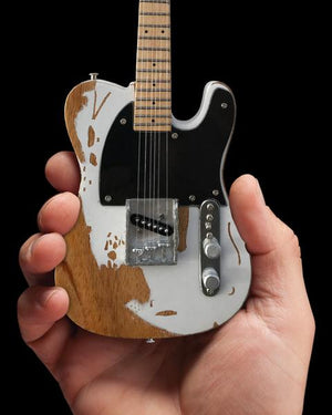 AXE HEAVEN Official Jeff Beck Fender Vintage Esquire Tele MINIATURE Guitar Gift