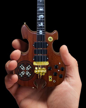 AXE HEAVEN John Paul Jones Alembic 8-String MINIATURE Bass Display Gift