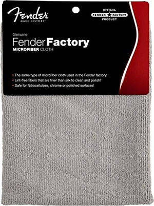 Genuine Fender Factory Microfiber Guitar/Instrument Polishing Cloth 099-0523-000