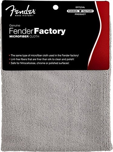 Genuine Fender Factory Microfiber Guitar/Instrument Polishing Cloth 099-0523-000