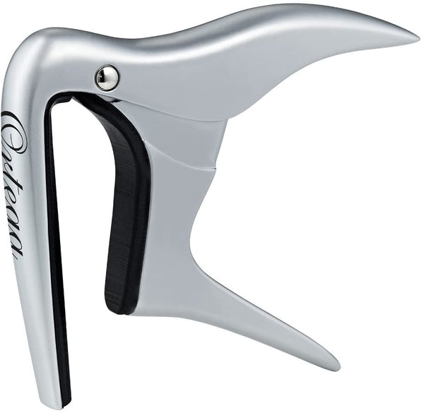 Ortega Guitars CLASSICAL Flat Fretboard Capo, Chrome