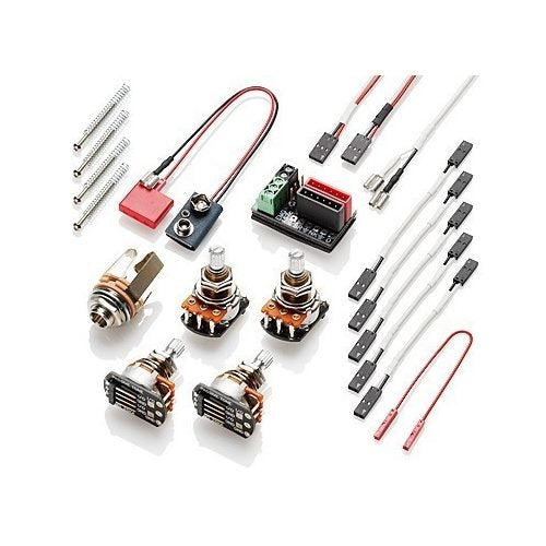 EMG Super 77 Retro Active Electric Guitar Humbucker Pickup Set, Zebra (5965.00)